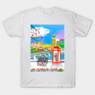 A spring time in London T-Shirt